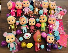 Lote de 14 Mini Bonecas Cry Babies Magic Tears Unicorn Bunny Frutti Pets & Acc comprar usado  Enviando para Brazil