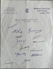 Cricket memorabilia autograph for sale  Shipping to Ireland