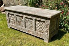 Indian Hand Carved Storage Trunk, Coffee Table, Furniture, Home Decor for sale  Shipping to South Africa
