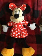 Disney Minnie Mouse 18’Mochila de Pelúcia Vestido Vermelho Muito Fofo!!!!!!���� comprar usado  Enviando para Brazil