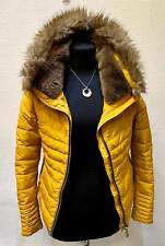 Zara yellow coat for sale  MANCHESTER