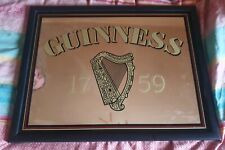 guinness mirror large for sale  CARDIGAN