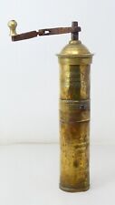 Ottoman Turkish Coffee Bean Grinder Brass Antique for sale  Shipping to South Africa