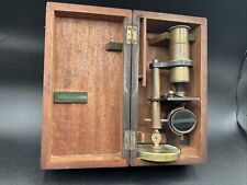 Antique brass microscope for sale  Pottstown