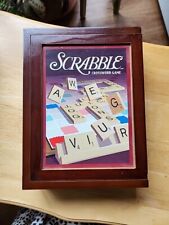 Scrabble wooden box for sale  Southampton