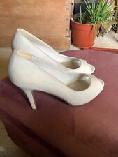 White peep toe for sale  PADSTOW