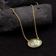 Labradorite gemstone necklace for sale  Shipping to Ireland