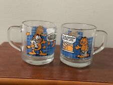 Garfield glass mugs for sale  Lanoka Harbor