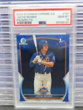 2023 Bowman Chrome Sapphire Jacob Reimer 1st Bowman Prospect #181 PSA 10 Mets for sale  Shipping to South Africa