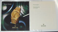 Rolex yster produktkatalog gebraucht kaufen  Hannover