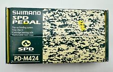 Usado, Pedais Shimano SPD PD-M424 composto downhill BMX trilha MTB sem travas novo antigo S comprar usado  Enviando para Brazil