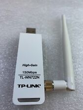 Usado, Adaptador Wifi USB inalámbrico de alta ganancia TP-LINK TL-WN722N 150 Mbps segunda mano  Embacar hacia Argentina