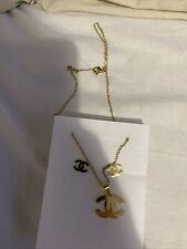 Chanel metal earings for sale  POOLE