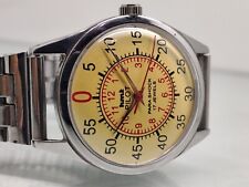 Relógio de pulso Hmt piloto corda manual 17 joias recondicionado mostrador colorido amarelo comprar usado  Enviando para Brazil