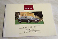 Rover 800 owners for sale  ILKESTON