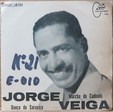JORGE VEIGA 1967 “DANÇA DO SARAPICO” SAMBA BOSSA JAZZ GROOVE 7” BRASIL 45 OUVIR, usado comprar usado  Brasil 