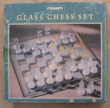 Glass maxim chess for sale  Shipping to Ireland