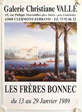 Affiche frères bonnec d'occasion  La Courtine