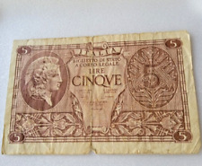 Vecchia lira carta usato  Italia