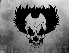 Clown skull aufkleber gebraucht kaufen  Papenburg