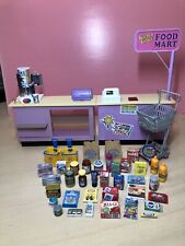 Barbie Kitchen Little Food Mart Barbie Mini Mart Juego Comida LOTE + Extras segunda mano  Embacar hacia Argentina