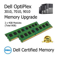 8GB Kit (2x4GB) DDR3 Memory Upgrade for Dell OptiPlex 3010 7010 9010 PC3-10600U , used for sale  Shipping to South Africa