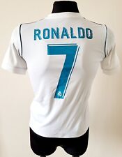 Usado, Real Madrid 2017 - 2018 Home Football Adidas Camisa Grande #7 Ronaldo Talla L Niños segunda mano  Embacar hacia Mexico