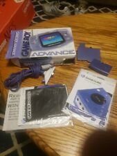 Nintendo Game Boy Advance 32 bits Glacier caja de mano y papeles solamente segunda mano  Embacar hacia Argentina