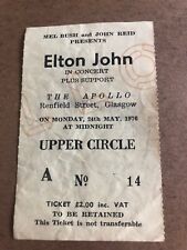 Elton john concert for sale  HAMILTON