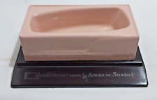 Used, Vtg American Standard Contour Cast Iron Bath Tub Salesman Sample Pink MCM 1950's for sale  Shipping to South Africa