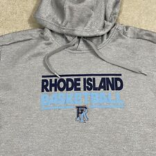 Moletom com capuz Adidas Rhode Island Rams basquete masculino cinza médio URI NCAA comprar usado  Enviando para Brazil