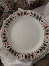 Poker china plates for sale  Vance
