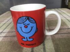 Mr Men Mr Perfect Over Achiever mug, used for sale  CLITHEROE