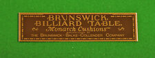 Replacement nameplate brunswic for sale  Shipping to Ireland