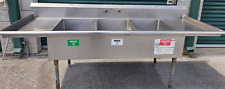 Compartment sink heavy for sale  Ocala