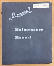 Original scammell maintenance for sale  TONBRIDGE