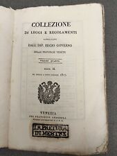 1817 collezione leggi usato  Italia