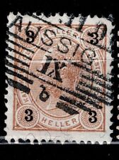 Austria 1899 aussig usato  Bozen