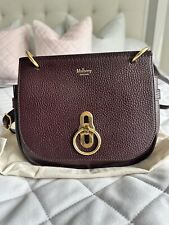 oxblood mulberry handbag for sale  SLOUGH