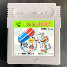 Juegos de rompecabezas retro Dr. Mario Nintendo Game Boy 1990 DMG-VUA versión japonesa segunda mano  Embacar hacia Argentina