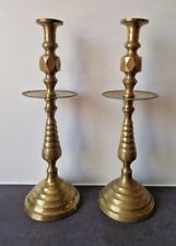Pair tall brass for sale  SOUTHAMPTON