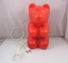 Abajur de orelha de borracha Heico 63.671 urso vermelho mesa de cabeceira crianças aprox. 29 CM comprar usado  Enviando para Brazil