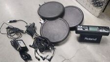 Usado, Módulo de som de percussão Roland TD-4 V-Drum e cabos de fonte de alimentação e cabeça de bateria PD 8 comprar usado  Enviando para Brazil