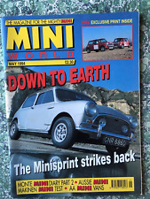 Mini magazine may for sale  RUSHDEN