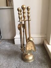 Vintage brass fireside for sale  Shipping to Ireland