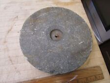 Vintage Antique Original Hand-Crank 8 Inch Sharpening Grinding Stone Round Wheel, used for sale  Fort Wayne