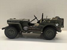 21st Century Toys Ultimate Soldier XD Segunda Guerra Mundial Ejército de EE. UU. Jeep 4x4 incompleto  segunda mano  Embacar hacia Argentina