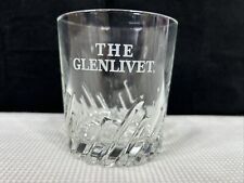 The Glenlivet 8 OZ Whisky Escocés Rocas Vidrio Textura Bar Diseño Hombre Cueva Usado en Excelente Condición segunda mano  Embacar hacia Argentina