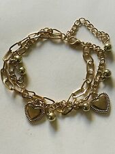 Heart charm bracelet for sale  Carmichael