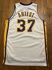 Rare Vintage Los Angeles Lakers Ron Artest 2010 Adidas Jersey Length 2, used for sale  Fresno